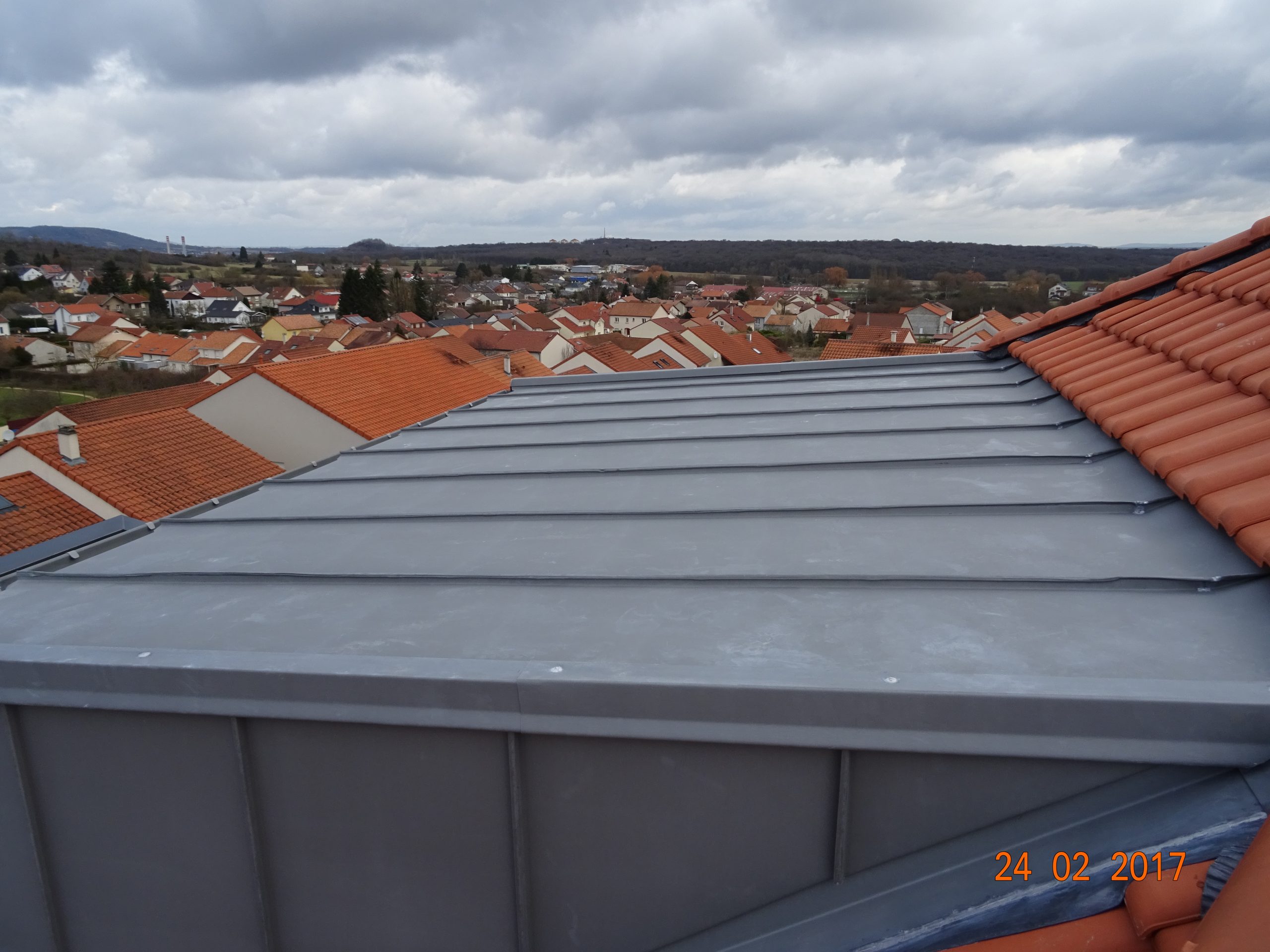 toiture zinc